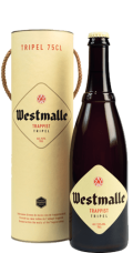 Westmalle Triple 75 cl con tubo / estuche